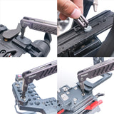 Vlogger Folding Allen Wrenches Set with Flat Screwdriver