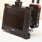 CGPro LILLIPUT H7 H7S 7 Inch 4K Monitor Cage Kit Protective Armor With 1/4" Mounting Points & Shoe Mounts