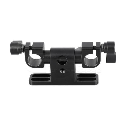 CGPro Adjustable 15mm Dual Rod Clamp With 360° Swivel Rod Adapter Rod Clamps - CINEGEARPRO