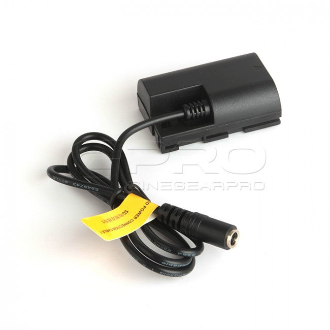 TiLTA LP-E6 Dummy Battery Adaptor DC Coupler for Canon EOS 5DS 5D Mark III 6D 7D DC Coupler/Dummy Battery - CINEGEARPRO