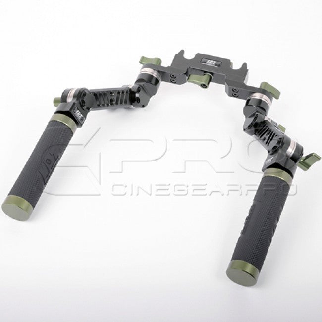LanParte UG-02-15 Rosette Articulating Universal Handgrip w/ 15mm Quick Release Clamp Rosette Handles - CINEGEARPRO