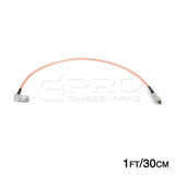 CGPro Ultra Thin Right Angled 1.0/2.3 DIN to DIN HD-SDI 6G-SDI Cable SDI Cable - CINEGEARPRO