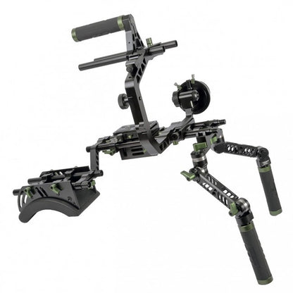 LanParte Run N’ Gun HDDSLR Shoulder Rig Shoulder Support Rig - CINEGEARPRO