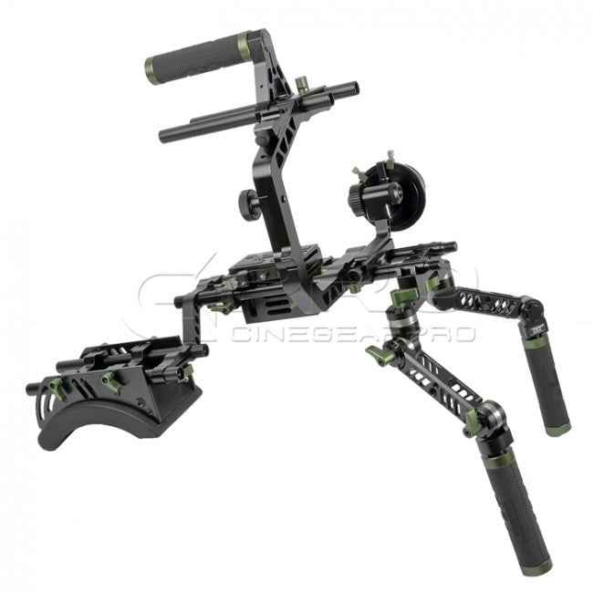 LanParte Run N’ Gun HDDSLR Shoulder Rig Shoulder Support Rig - CINEGEARPRO