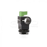 LanParte HSRM-01 15mm rod clamp with a male cold shoe adapter Rod Clamps - CINEGEARPRO