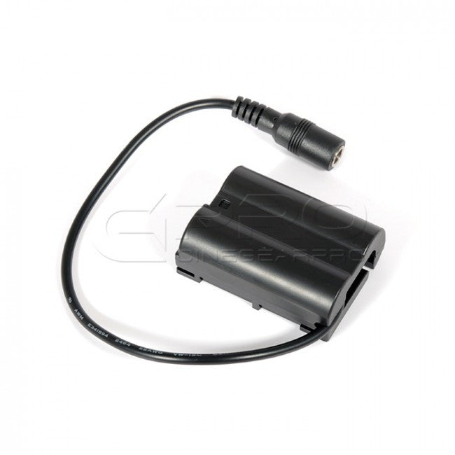 LanParte EL15P-01 Nikon DC Coupler pack for Nikon DSLR D6000 D7000 D800E D800 DC Coupler/Dummy Battery - CINEGEARPRO