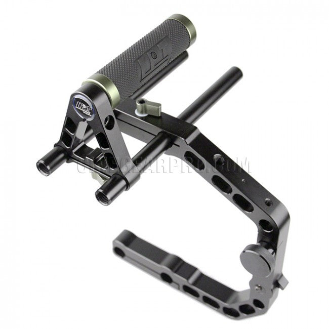 LanParte Run N’ Gun HDDSLR Shoulder Rig Shoulder Support Rig - CINEGEARPRO
