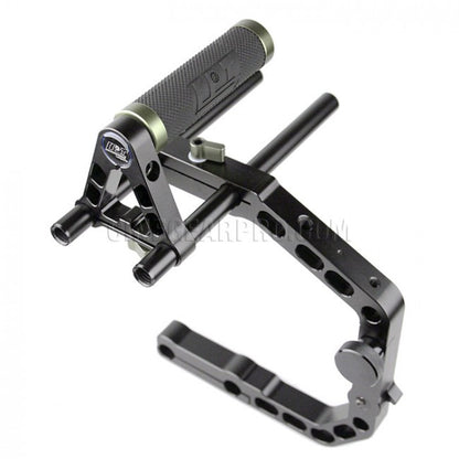 LanParte Run N’ Gun HDDSLR Shoulder Rig Shoulder Support Rig - CINEGEARPRO