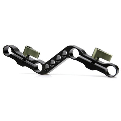 LanParte OFC-01 Simple Z-Shape Offset Raiser 15mm Rod Clamp Rod Clamps - CINEGEARPRO
