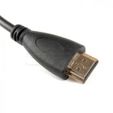 CGPro AM-AM-SC 0.5M High Speed HDMI (A) to HDMI (A) Spring Curl Flexible Cable V1.4 (3D/4K) HDMI Cable - CINEGEARPRO