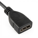 CGPro AM-AF-SC HDMI Spring Coiled Type A Male to A Female Cable HDMI Cable - CINEGEARPRO