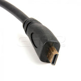 CGPro AM-DM-SC HDMI (A) to Micro HDMI (D) Spring Curl Cable V1.4 1080P 3D 4K HDMI Cable - CINEGEARPRO