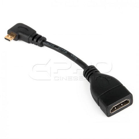 CGPro AF-DM-01 HDMI (A) To Micro HDMI (D) HDMI BMPCC Adapter Cable