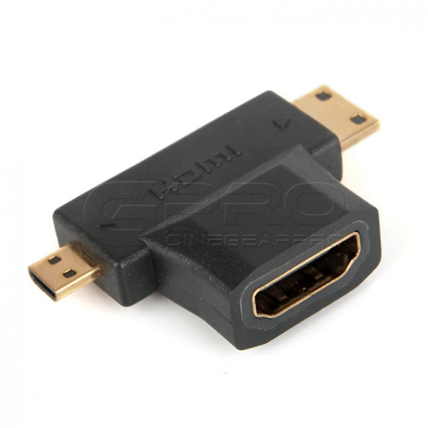 CGPro AF-CM-DM HDMI 3 Way Adapter HDMI Adaptor - CINEGEARPRO