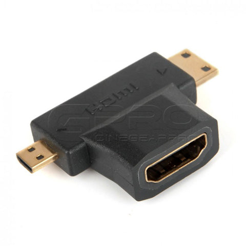 CGPro AF-CM-DM HDMI 3 Way Adapter