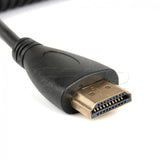 CGPro AM-CM-SC HDMI Spring Coiled Type A to C Cable HDMI Cable - CINEGEARPRO