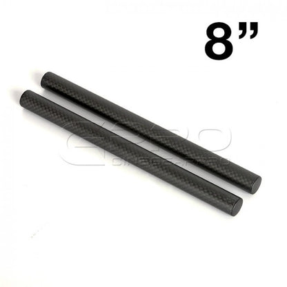LanParte CFR-200 CFR-300 High Strength 15mm Carbon Fibre Rods (8 - 18 inch) Support Rods - CINEGEARPRO