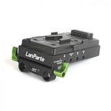LanParte VBP-01 Pro V-Mount Power Distributor w/ HDMI Splitter for 15mm Rails System for 5D MarkII/III/BMCC/FS700 Power Distributor - CINEGEARPRO