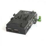LanParte VBP-01 Pro V-Mount Power Distributor w/ HDMI Splitter for 15mm Rails System for 5D MarkII/III/BMCC/FS700 Power Distributor - CINEGEARPRO