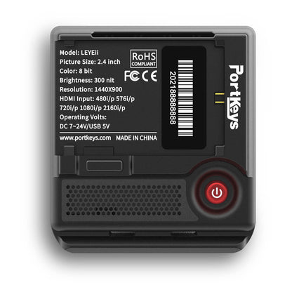 PortKeys LEYE II 4K HDMI Electronic Viewfinder 2.4inch LCD Monitor
