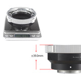 CGPro PL-M43 Arri PL to Micro Four Thirds Cameras(MFT) Lens Mount Adapter