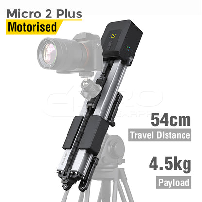 ZEAPON Micro 2 Plus Motorised Slider 54cm Distance 4.5Kg Payload App Control