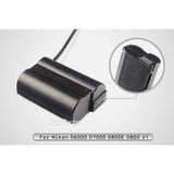 LanParte EL15P-01 Nikon DC Coupler pack for Nikon DSLR D6000 D7000 D800E D800 DC Coupler/Dummy Battery - CINEGEARPRO