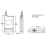 LanParte PB-600 Portable Power Kit 6000mAh Battery - CINEGEARPRO