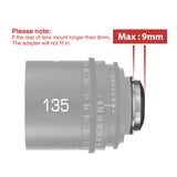 CGPro PL-M43 Arri PL to Micro Four Thirds Cameras(MFT) Lens Mount Adapter Lens Adapter - CINEGEARPRO