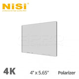 NiSi 4K 4x5.65 Polarizer Filters Filters - CINEGEARPRO