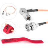 CGPro Ultra Thin Right Angled 1.0/2.3 DIN to BNC Male HD-SDI 6G-SDI Cable SDI Cable - CINEGEARPRO