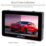 FEELWORLD F6 PLUS 5.5 Inch 3D LUT Touch Screen Camera Field Monitor HDMI FHD Support 4K Input Output Monitor - CINEGEARPRO