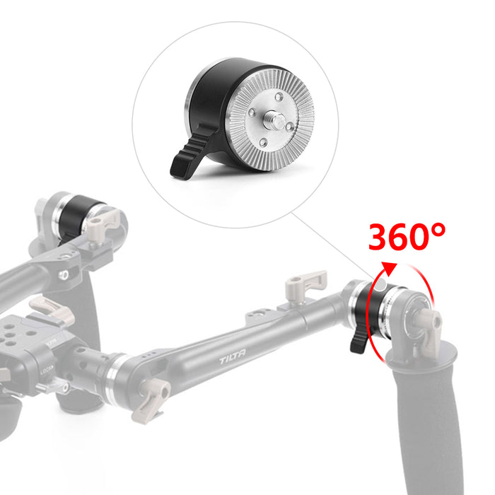 TiLTA Side Quick Adjust Arri Rosette Adapter 360 Degrees Rotatable
