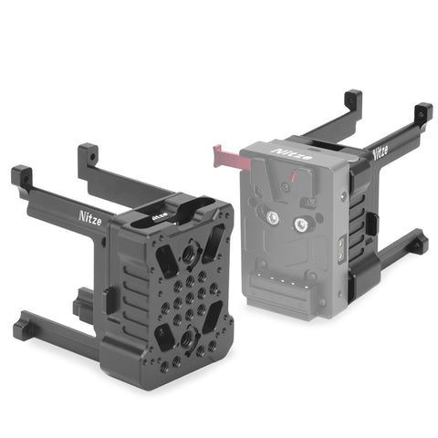 Nitze E2-FS-SV4L Z CAM V Mount Adapter With SSD Holder For Z CAM SDI Converter (Long Bracket)